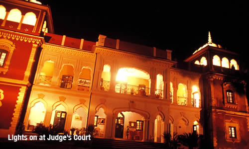 Lights on at Judge's Court / photo: Vijay Verghese