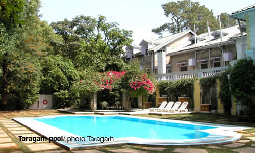 Taragarh pool / photo: hotel