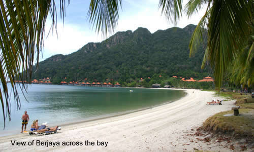 View of Berjaya across the bay / photo: Vijay Verghese