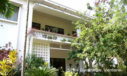 Lani Guesthouse, Vientiane / photo: Vijay Verghese
